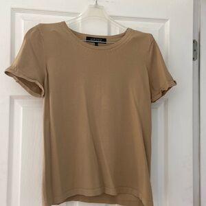 kasper short sleeve knit top